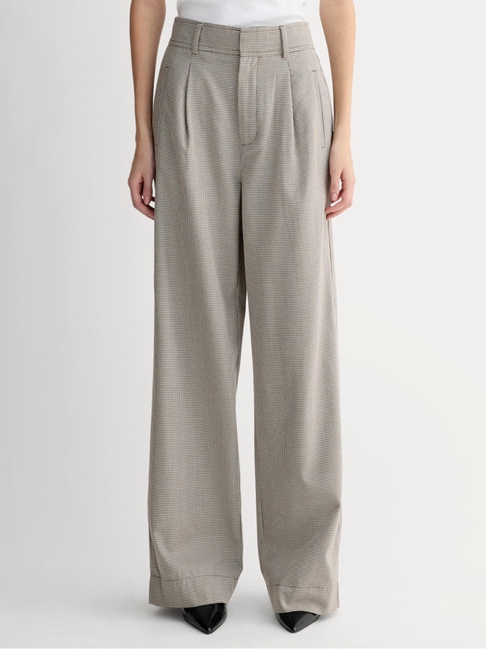 Everlane THE DRAPER PLEATED PANT IN BUTTERSMOOTH